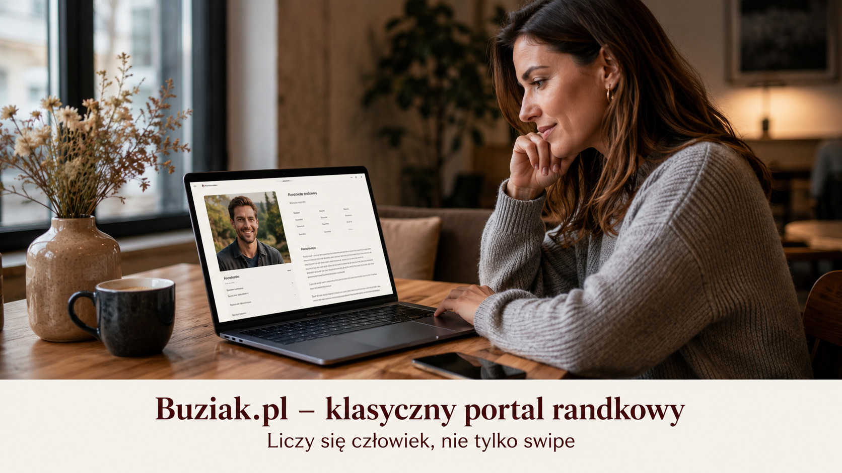 Buziak.pl - klasyczny portal randkowy